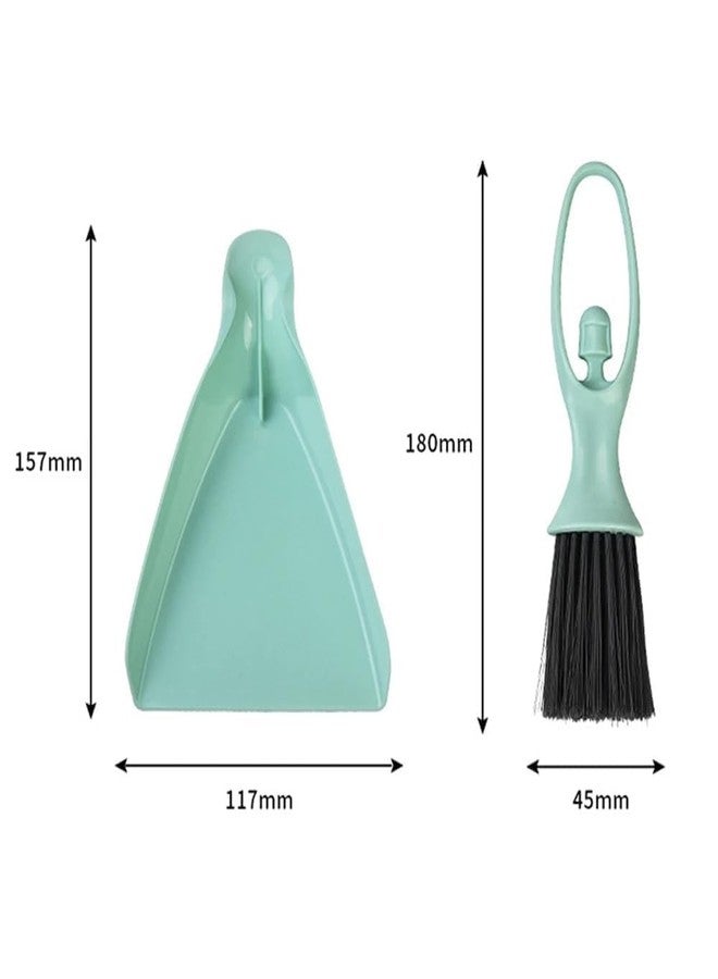 ALLOVA Mini Dust Pan and Brush Set - 2 in 1 Small Broom and Dustpan Combo for Office, Keyboard,PC, Window, Car Cleaning - The Best Mini Hand Broom - Compact Cleaning Tool for Efficient, Quick Cleanup - Image 3